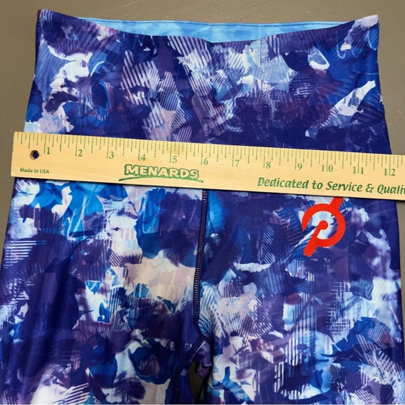Peloton With Blue Moves High Waist Leggings Size Small NWT - Picture 8 of 11